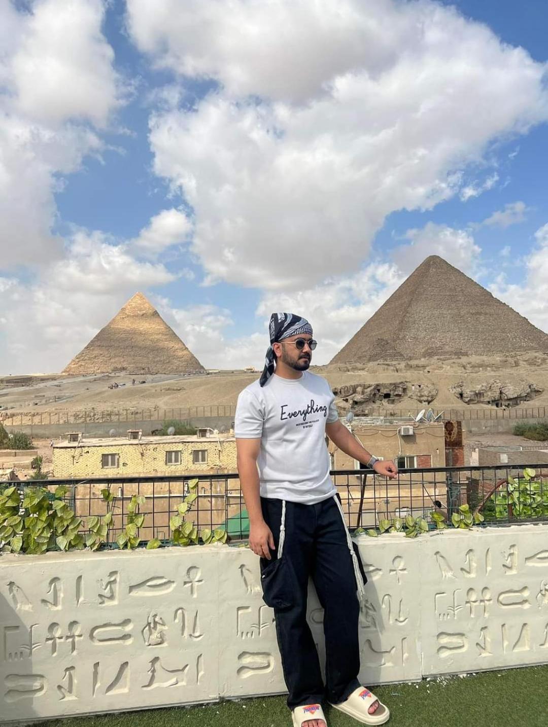 Отель Sequoia Pyramids View Kafrat al Jabal Экстерьер фото